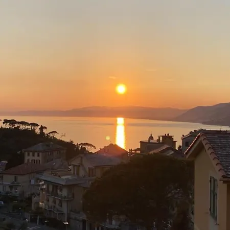 Ferienwohnung Vista Sul Golfo Camogli Exterior foto